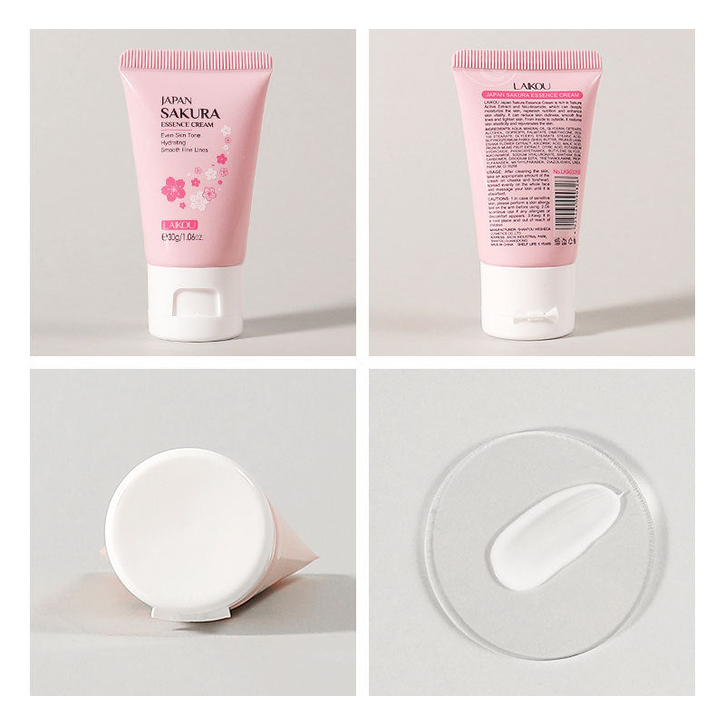 LAIKOU Laiko Cherry Blossom Essence Cream 30g Snowflake Cream Moisturizing And Moisturizing Skin Care Factory Spot
